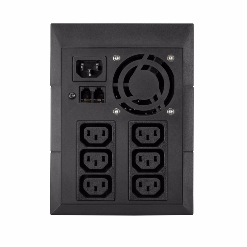 UPS Eaton, Line int., mini Tower, 660 W, AVR, IEC x 6, LED, back-up 11 - 20 min. 