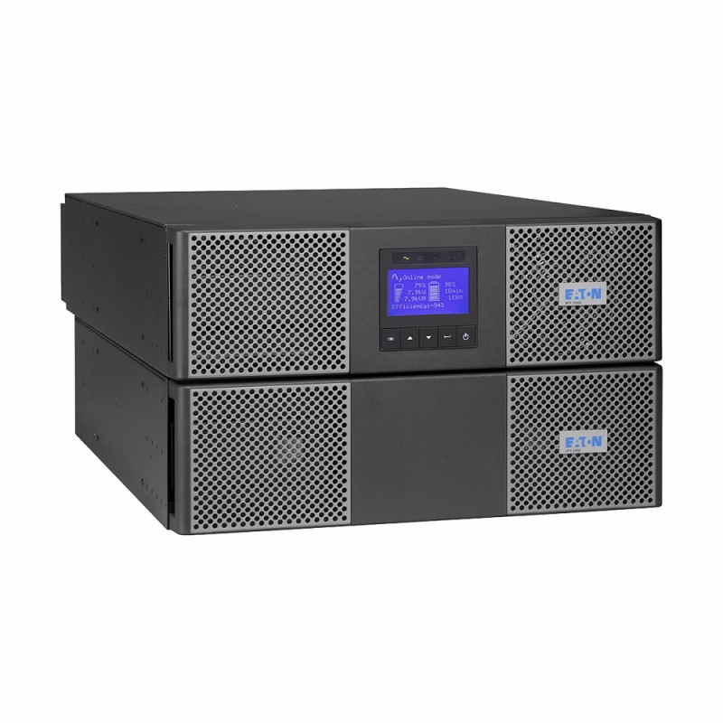 UPS Eaton, Online, Tower/rack, 7200 w, fara AVR, IEC x 4, display LCD, back-up 11 - 20 min. 