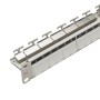 Patch Panel neechipat | Modular | Cat 5, 6, 6A, 7, 7A | Cupru | 24 | Snap-in | LANmark | Alb