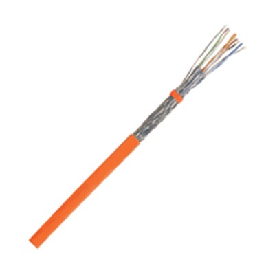 1 m CABLU FTP NEXANS, Cat7, 500 m, Cupru, solid, AWG23, portocaliu, vanzare la rola 500m, 