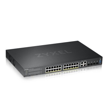 SWITCH PoE ZYXEL, port Gigabit x 24, SFP SFP x 4, managed, rackabil, carcasa metalica, 