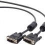 CABLU video GEMBIRD, DVI-D SL (T) la DVI-D SL (T), 1.8m, negru, 