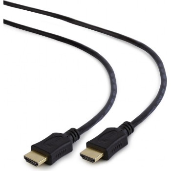 CABLU video GEMBIRD, HDMI (T) la HDMI (T), 3m, conectori auriti, rezolutie maxima 4K (3840 x 2160) la 60 Hz, negru, 