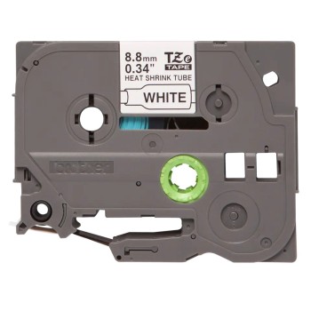 Banda termocontractibila Original Brother Black on White, HSE221, pentru E105|E110|H100|H101|H105|H110|H111|P300|128|200|1000|1010|1090|1100|1120|1130|1160|1170|1180|1190|1200|1230|1280|1290|6100|7100|ST1150, 8.8mm, incl.TV 0 RON, 