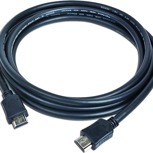 CABLU video GEMBIRD, HDMI (T) la HDMI (T), 4.5m, conectori auriti, rezolutie maxima 4K (3840 x 2160) la 60 Hz, negru, 
