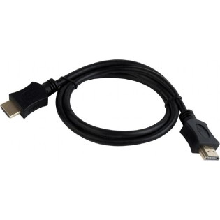 CABLU video GEMBIRD, HDMI (T) la HDMI (T), 1m, conectori auriti, rezolutie maxima 4K (3840 x 2160) la 60 Hz, negru, 