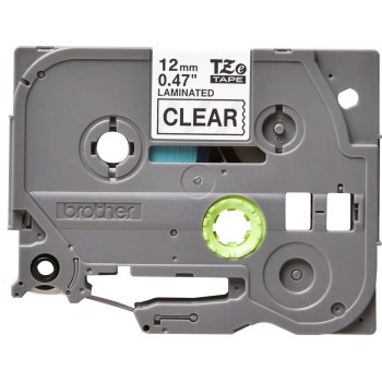 Banda laminata Original Brother Black on Clear, TZE131, pentru E105|E110|H100|H101|H105|H110|H111|P300|128|200|1000|1010|1090|1100|1120|1130|1160|1170|1180|1190|1200|1230|1280|1290|6100|7100|ST1150, 12mm, incl.TV 0 RON, 