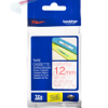 Banda laminata Original Brother Red on Clear, TZE132, pentru E105|E110|H100|H101|H105|H110|H111|P300|128|200|1000|1010|1090|1100|1120|1130|1160|1170|1180|1190|1200|1230|1280|1290|6100|7100|ST1150, 12mm, incl.TV 0 RON, 