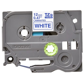 Banda laminata Original Brother Blue on White, TZE233, pentru E105|E110|H100|H101|H105|H110|H111|P300|128|200|1000|1010|1090|1100|1120|1130|1160|1170|1180|1190|1200|1230|1280|1290|6100|7100|ST1150, 12mm, incl.TV 0 RON, 