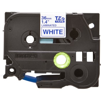 Banda laminata Original Brother Blue on White, TZE263, pentru 530|550|3600|9200|9400|9500|9600|9700|9800|D800|E800|P900|P910|P950, 36mm, incl.TV 0 RON, 