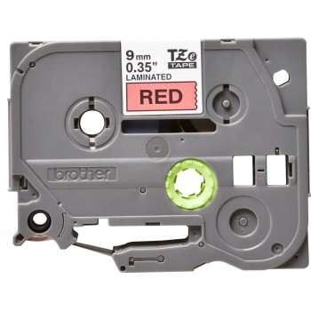 Banda laminata Original Brother Black on Red, TZE421, pentru E105|E110|H100|H101|H105|H110|H111|P300|128|200|1000|1010|1090|1100|1120|1130|1160|1170|1180|1190|1200|1230|1280|1290|6100|7100|ST1150, 9mm, incl.TV 0 RON, 