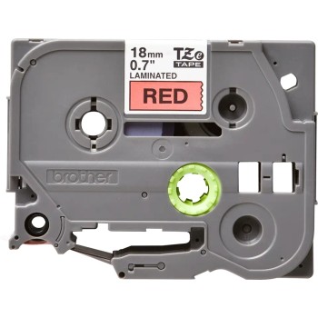 Banda laminata Original Brother Black on Red, TZE441, pentru D400|D450|E300|H300|18R|300|310|320|340|1300|1700|1750|1760|1800|1810|1830|1880|1890|1900|1910|1950|1960|2030|2040|2100|2110|ST5, 18mm, incl.TV 0 RON, 