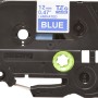 Banda laminata Original Brother White on Blue, TZE535, pentru E105|E110|H100|H101|H105|H110|H111|P300|128|200|1000|1010|1090|1100|1120|1130|1160|1170|1180|1190|1200|1230|1280|1290|6100|7100|ST1150, 12mm, incl.TV 0 RON, 