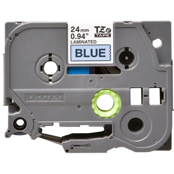 Banda laminata Original Brother Black on Blue, TZE551, pentru D600|E500|E550|H500|P700|P710|P750|330|350|520|540|580|1400|1500|1600|1650|2200|2210|2300|2310|2400|2410|2430|2500|2600|2610|2700|2710|2730|2730|7500|7600, 24mm, incl.TV 0 RON, 