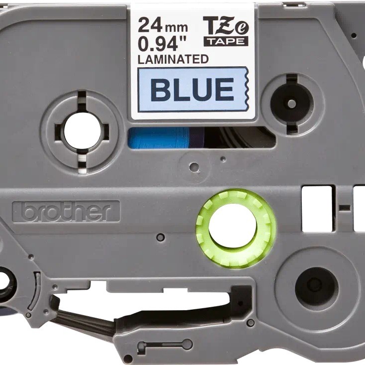 Banda laminata Original Brother Black on Blue, TZE551, pentru D600|E500|E550|H500|P700|P710|P750|330|350|520|540|580|1400|1500|1600|1650|2200|2210|2300|2310|2400|2410|2430|2500|2600|2610|2700|2710|2730|2730|7500|7600, 24mm, incl.TV 0 RON, 