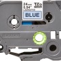 Banda laminata Original Brother Black on Blue, TZE551, pentru D600|E500|E550|H500|P700|P710|P750|330|350|520|540|580|1400|1500|1600|1650|2200|2210|2300|2310|2400|2410|2430|2500|2600|2610|2700|2710|2730|2730|7500|7600, 24mm, incl.TV 0 RON, 