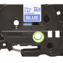 Banda laminata Original Brother White on Blue, TZE555, pentru D600|E500|E550|H500|P700|P710|P750|330|350|520|540|580|1400|1500|1600|1650|2200|2210|2300|2310|2400|2410|2430|2500|2600|2610|2700|2710|2730|2730|7500|7600, 24mm, incl.TV 0 RON, 