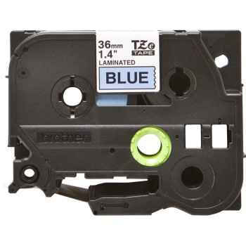 Banda laminata Original Brother Black on Blue, TZE561, pentru 530|550|3600|9200|9400|9500|9600|9700|9800|D800|E800|P900|P910|P950, 36mm, incl.TV 0 RON, 