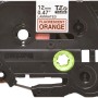 Banda laminata Original Brother Black on Orange fl., TZEB31, pentru E105|E110|H100|H101|H105|H110|H111|P300|128|200|1000|1010|1090|1100|1120|1130|1160|1170|1180|1190|1200|1230|1280|1290|6100|7100|ST1150, 12mm, incl.TV 0 RON, 
