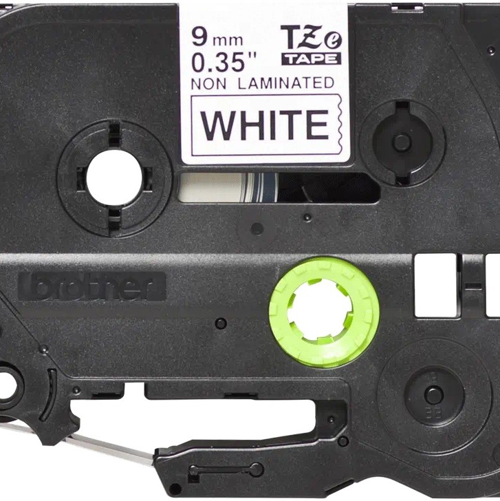 Banda laminata Original Brother Black on White, TZEFX211, pentru E105|E110|H100|H101|H105|H110|H111|P300|128|200|1000|1010|1090|1100|1120|1130|1160|1170|1180|1190|1200|1230|1280|1290|6100|7100|ST1150, 6mm, incl.TV 0 RON, 