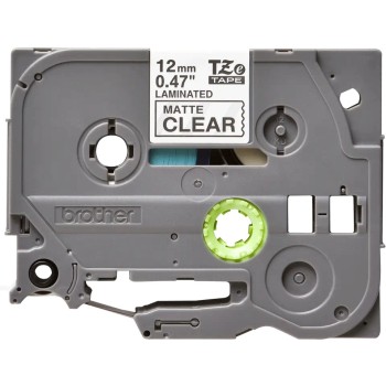 Banda laminata Original Brother Black on Clear, TZEM31, pentru E105|E110|H100|H101|H105|H110|H111|P300|128|200|1000|1010|1090|1100|1120|1130|1160|1170|1180|1190|1200|1230|1280|1290|6100|7100|ST1150, 12mm, incl.TV 0 RON, 