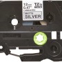 Banda laminata Original Brother Black on Silver, TZEM931, pentru E105|E110|H100|H101|H105|H110|H111|P300|128|200|1000|1010|1090|1100|1120|1130|1160|1170|1180|1190|1200|1230|1280|1290|6100|7100|ST1150, 12mm, incl.TV 0 RON, 
