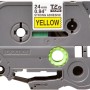 Banda laminata Original Brother Black on Yellow, TZE-S651, pentru D600|E500|E550|H500|P700|P710|P750|330|350|520|580|1400|1500|1600|1650|2200|2300|2310|2400|2430|2500|2600|2610|2700|2710|2730|2730|7500|7600, 24mm, incl.TV 0 RON, 