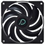 VENTILATOR SPACER PC 120x120x25 mm, Hydraulic Bearing, 45CFM, conector 3-pin, no LED,  black 