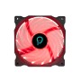VENTILATOR SPACER PC 120x120x25 mm,  RED light, Hydraulic Bearing, 74CFM, conector 4-pin 