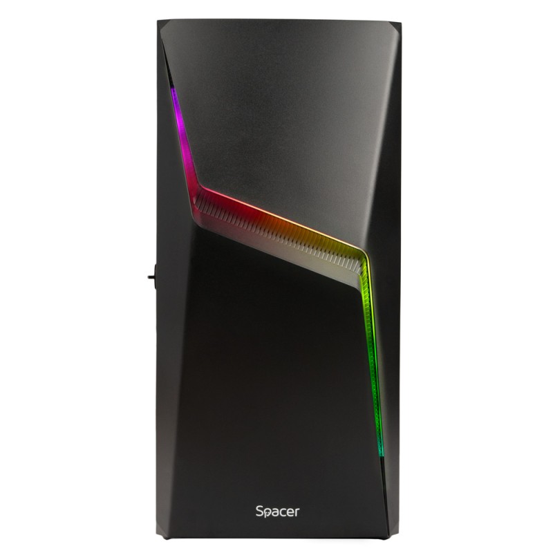 CARCASA  SPACER - gaming, Middle Tower, ATX, 
