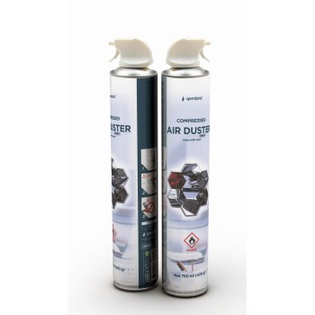 SPRAY curatare cu AER COMPRIMAT, GEMBIRD, 750 ml, 