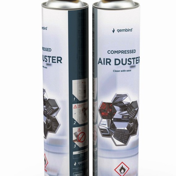 SPRAY curatare cu AER COMPRIMAT, GEMBIRD, 750 ml, 