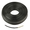 ROLA CABLU telefonic GEMBIRD, 100m, Litat, 4 fire, flat, black, 