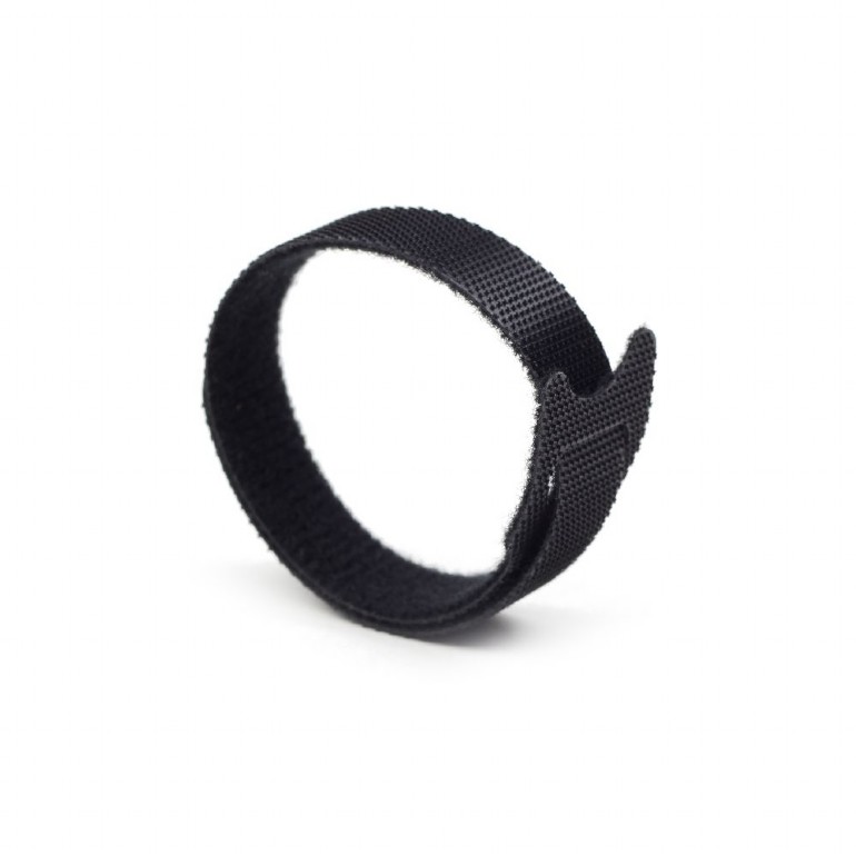 TILE prindere cablu GEMBIRD, 100pcs., 210*12 mm, din Velcro, black, 