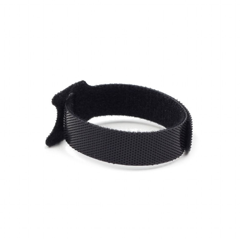 TILE prindere cablu GEMBIRD, 100pcs., 210*12 mm, din Velcro, black, 