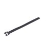 TILE prindere cablu GEMBIRD, 100pcs., 210*12 mm, din Velcro, black, 