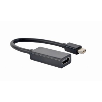 ADAPTOR video GEMBIRD, Mini-DisplayPort (T) la HDMI (M), rezolutie maxima 4K (3840 x 2160) la 30Hz, black, 