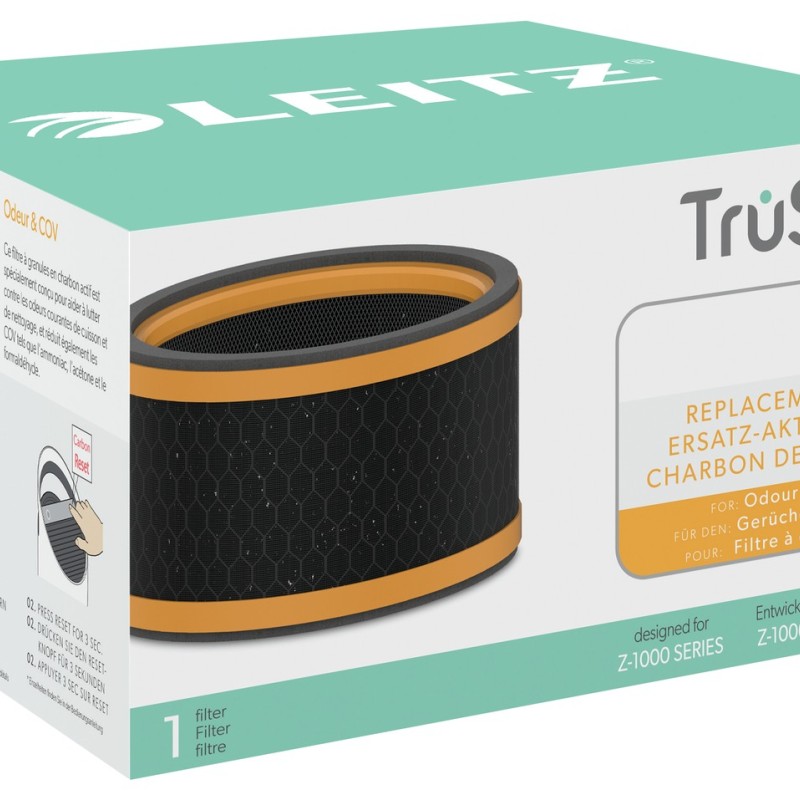 REZERVA filtru carbon, impotriva mirosurilor si a compusilor organici volatili, pentru purificator LEITZ TruSens Z-1000, 