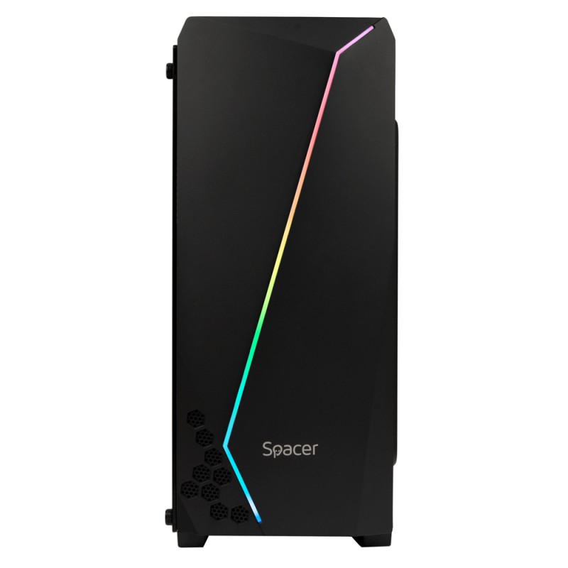 CARCASA  SPACER - gaming, Middle Tower, ATX, 