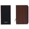 BOXE SPACER 2.0, RMS:  6W (2 x 3W), control volum, USB power, wooden, 
