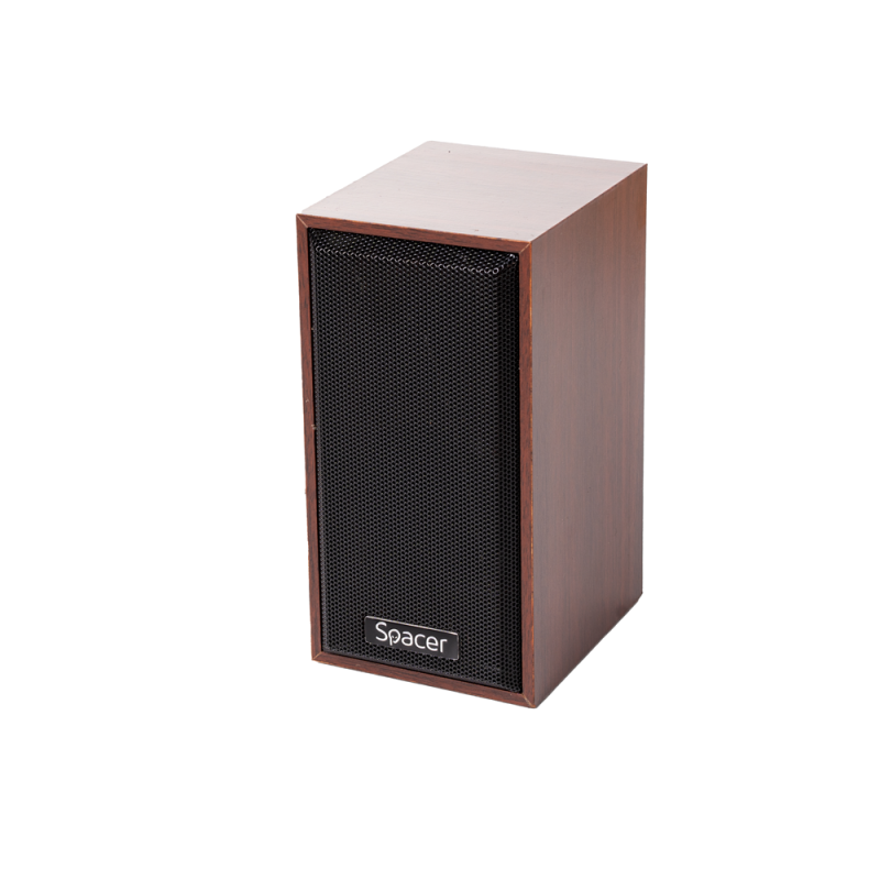 BOXE SPACER 2.0, RMS:  6W (2 x 3W), control volum, USB power, wooden, 