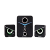 BOXE SPACER Gaming 2.1, RMS: 11W (2 x 3W + 5W), control volum, bass, treble,  3 x LED, USB power, black, 43502139 
