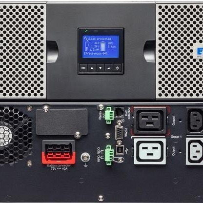 UPS Eaton, Online, Tower/rack, 3000 W, fara AVR, IEC x 8, display LCD, back-up 11 - 20 min. 