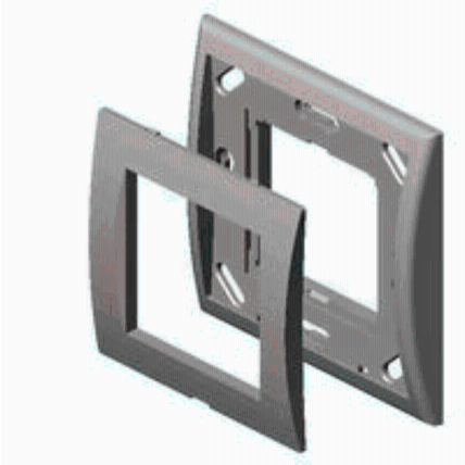 Nexans Rama montaj ingropat pentru Modul 45x45 alb LANmark, 