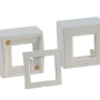 Nexans Doza aplicata pentru modul 45x45 alb LANmark, 