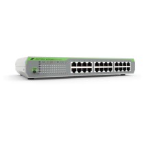 SWITCH Allied Telesis, 10/100 x 24, carcasa metalica, 