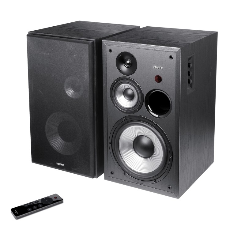 BOXE EDIFIER 2.0, RMS: 150W (2 x 14W, 2 x 16W, 2 x 45W), bluetooth 5.1, telecomanda wireless, volum, bass, treble, black,