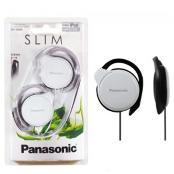 CASTI Panasonic , pt. smartphone, cu fir, clip, microfon nu, conectare prin Jack 3.5 mm, alb, 