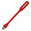 LAMPA LED USB pentru notebook, SPACER, red, 