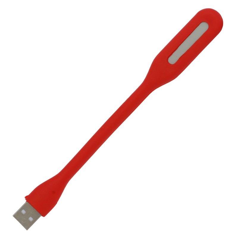 LAMPA LED USB pentru notebook, SPACER, red, 